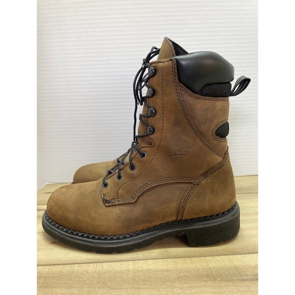 Red Wing 8” steel toe waterproof work boots 2211 size 9.5 main image 5